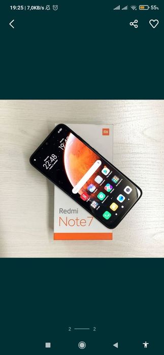 Sotiladi redmi note 7 holati alo darajada