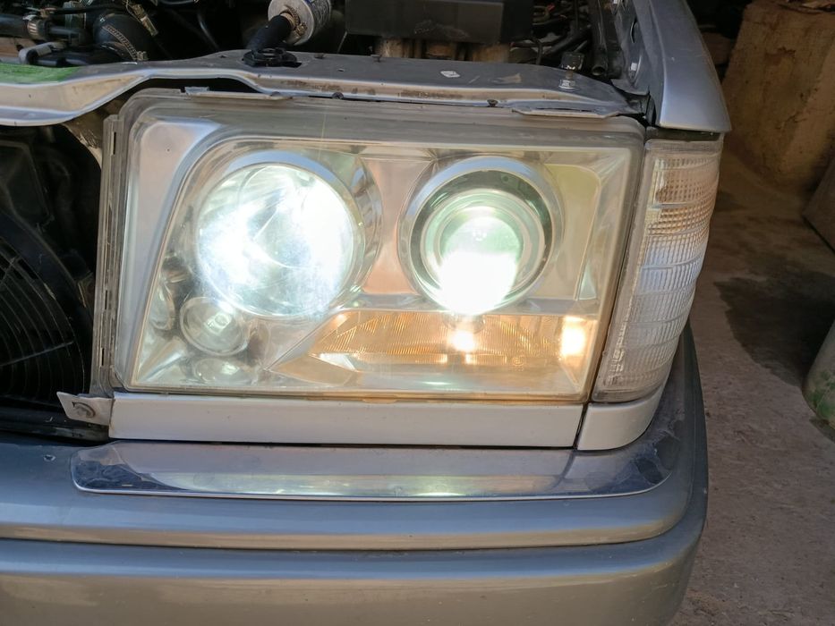 Мерс фары на w124