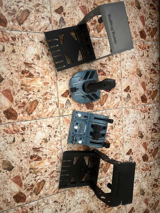 Thrustmaster TCA Airbus Officer Pack + Suporturi Birou Bullfrog