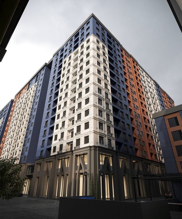 Silver Tower 2/18/20/52.9 м²/коробка