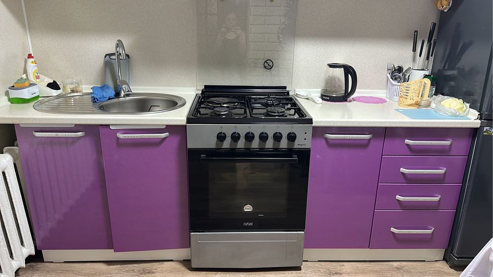 Фасады на кухню в сборе