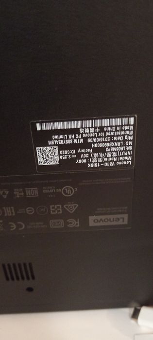 Lenovo v310-15isk