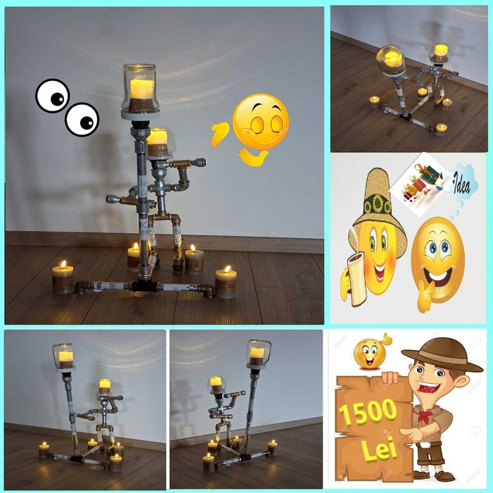 Aplica Veioza Lampa Bar Cafenea Casa Curte Gradima Stil Industrial