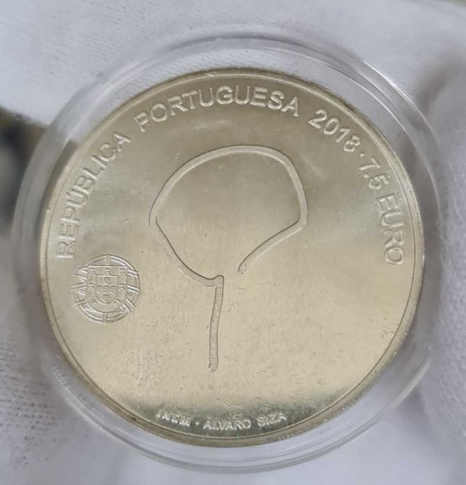 Сребърни монети Португалия 7,5 евро архитектура комплект 3 бр