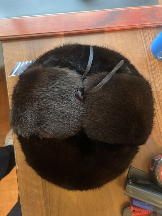 шапка мужская норка