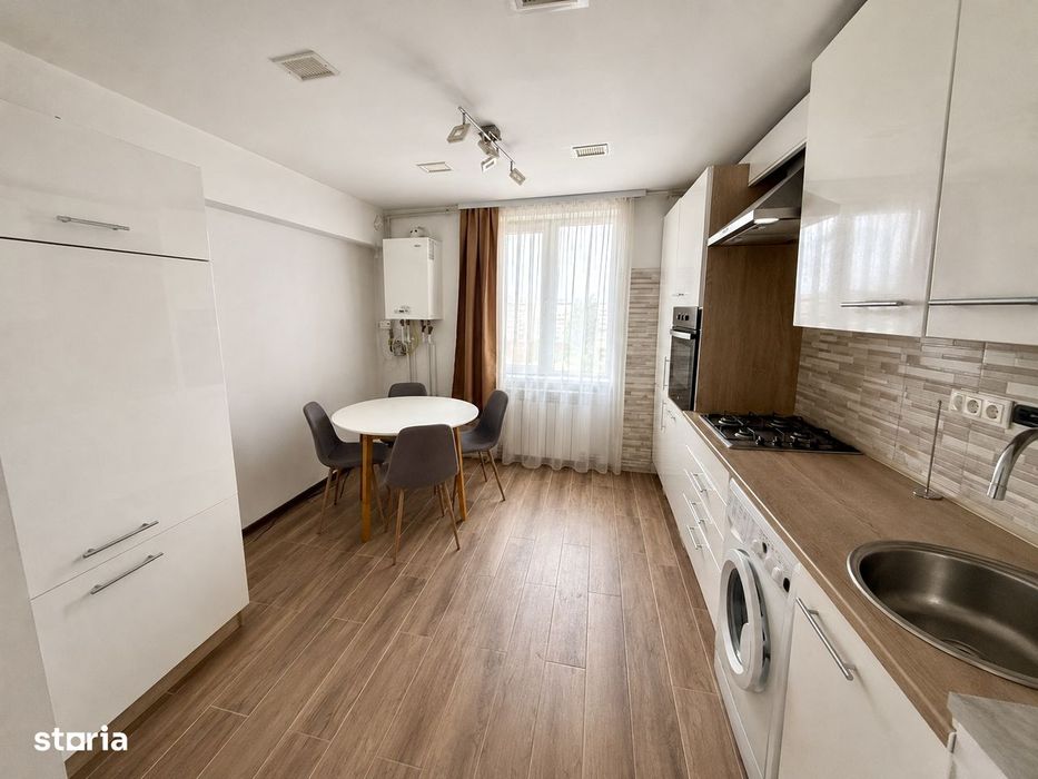 Apartament 3 camere, 60 mp utili, mobilat - central