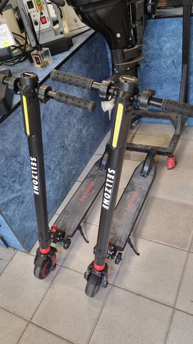 Електрически скутер тротинетка голяма малка гума Bluetooth ток зарядно