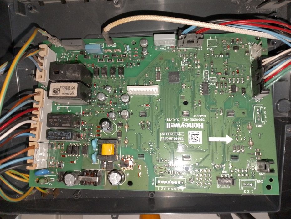 ремонт платы газового котла