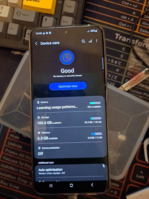 Samsung s20 ultra 5g defect pentru piese display defect g988b/Ds dual