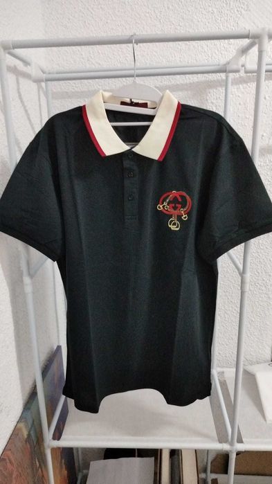 Tricou polo GUCCI negru marimea 3Xl