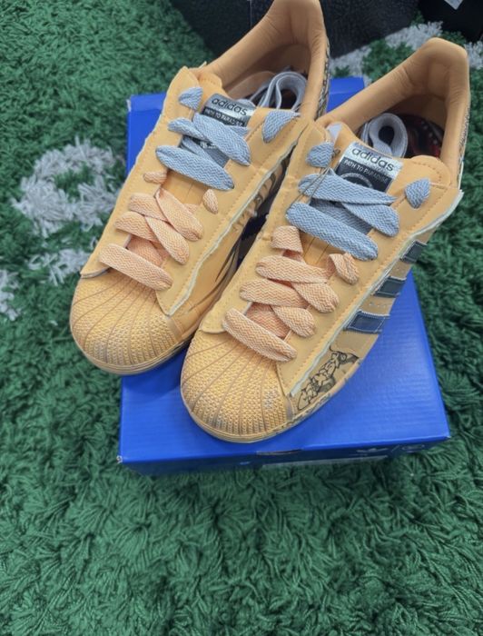 adidas hellstar superstar Hazy Orange
