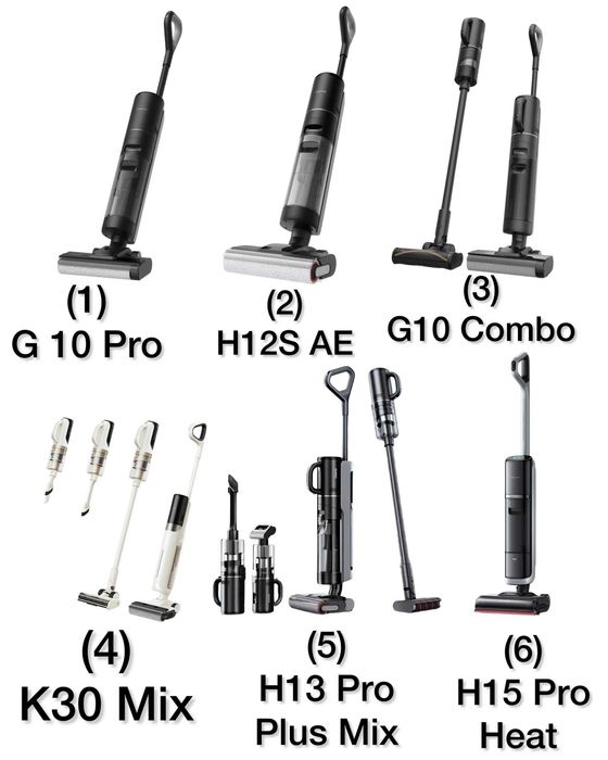 Пылесос беспроводной Dreame H13/14/15Pro Mix Z20/Z30/R10/R20 ГЛОБАЛ