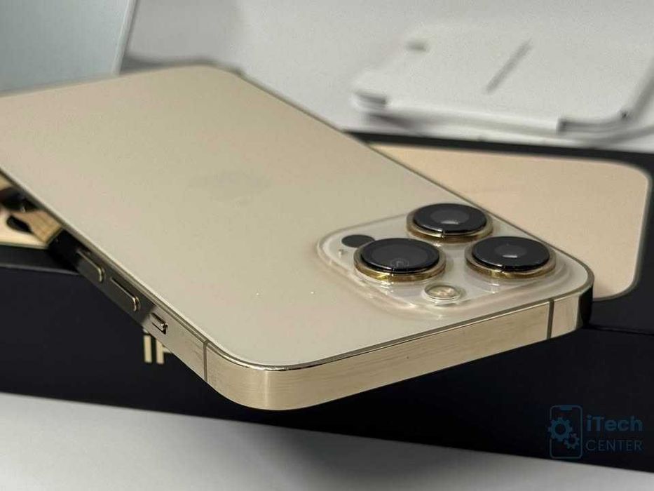 iPhone 13 Pro, 256GB, Gold, 100% батерия, КАТО НОВ, ГАРАНЦИЯ!