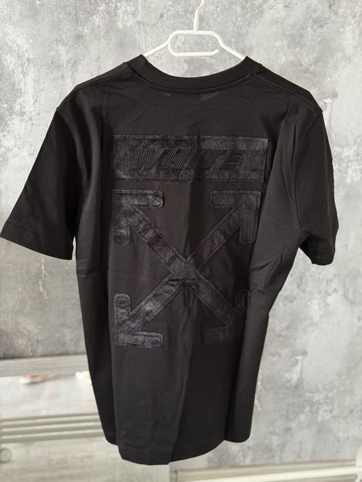 Tricou OFF White Full black Premium