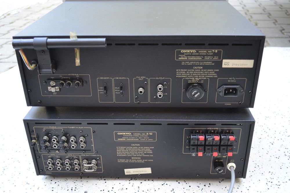 Amplificator Onkyo A 10 + Tuner Onkyo T 9