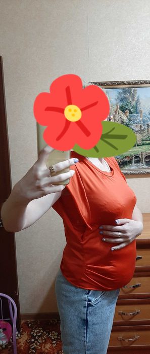 Нарядная кофта для беременных