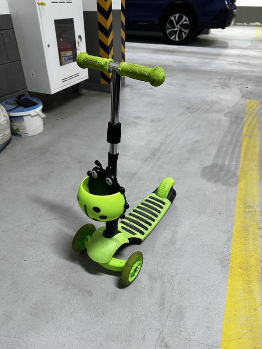 Детский самокат с сидушкой