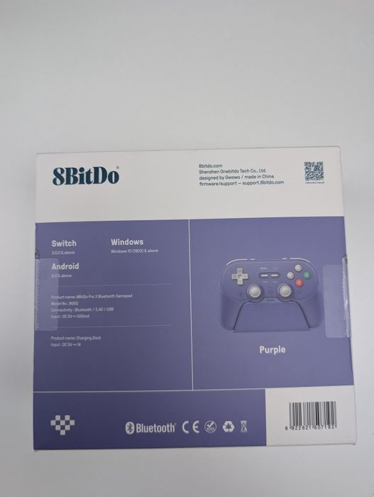 Maneta Gamepad Wireless SIGILAT - 8BitDo Pro 3 -  Switch/Android/Win
