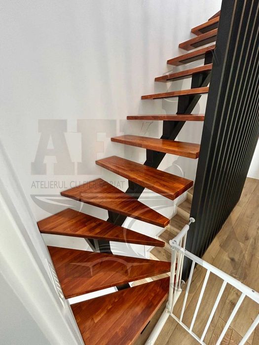 Scari interior + balustrada