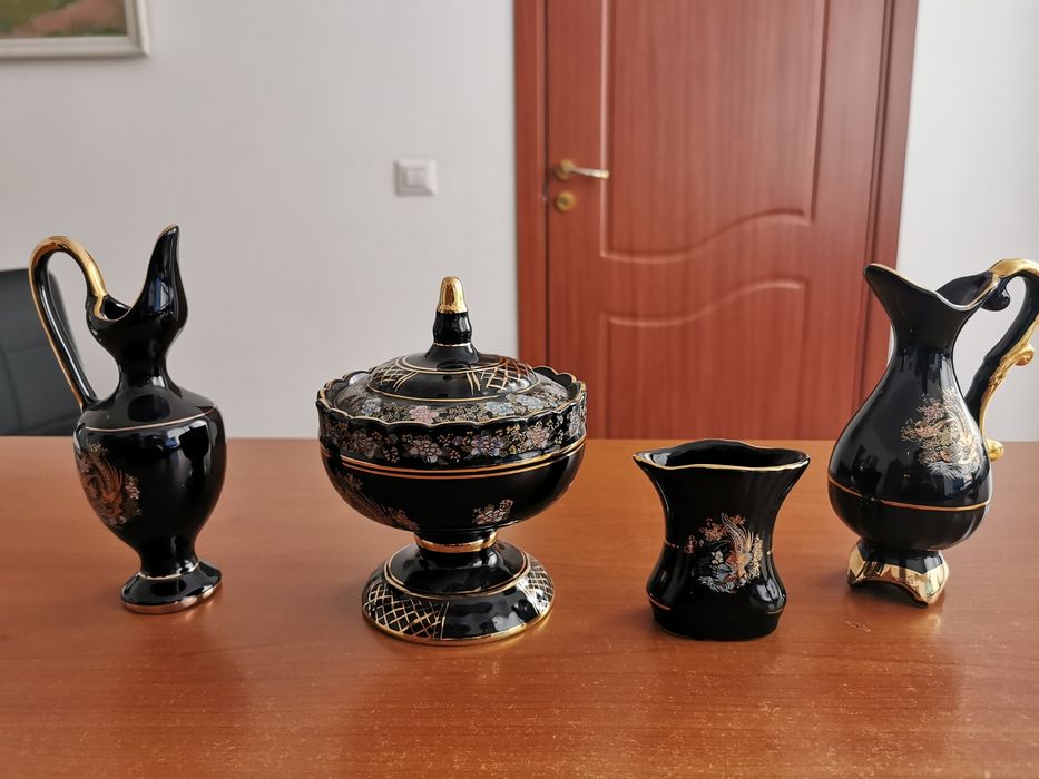Set porțelan cobalt plus cadou