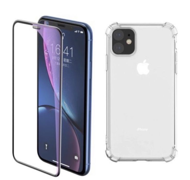 Iphone 11 12 13 14 15 16 17 PRO MAX Husa TPU Air Bag si Folie Sticla 9