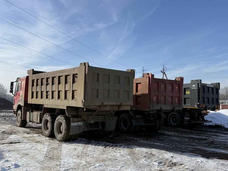 Котлован, самосвал, экскаватор, погрузчик