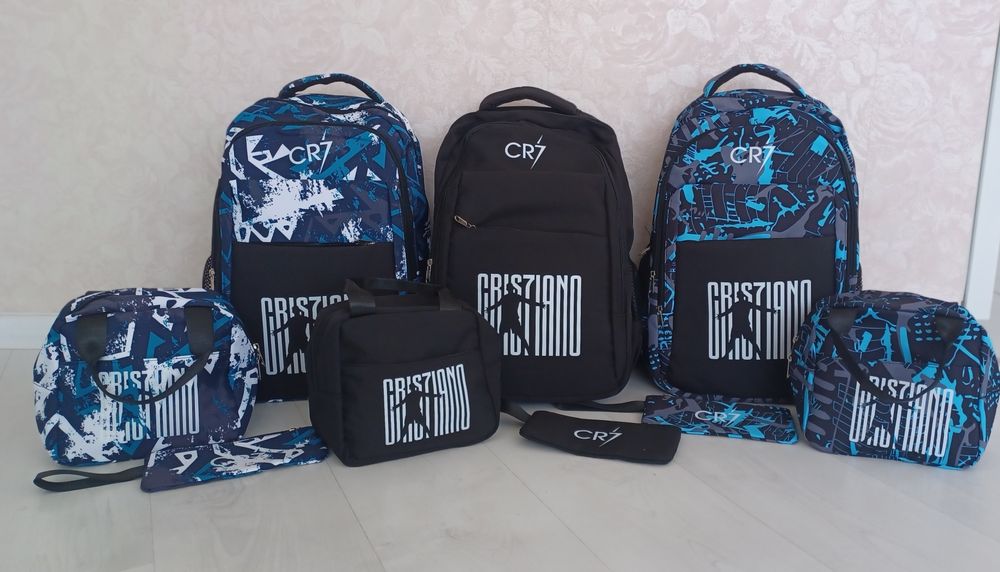 Роналдо,Стич раници,чанти за храна
