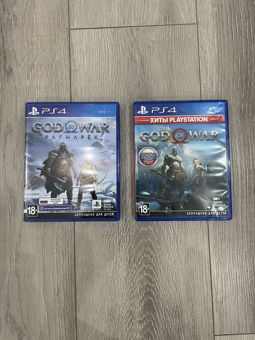 Продаю или обменяю God of war (2018) и God of war ragnarök