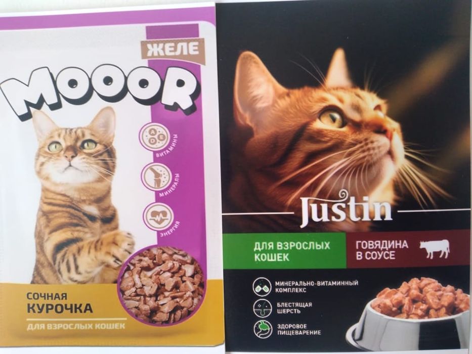 Продается недорогой корм для взрослых котов