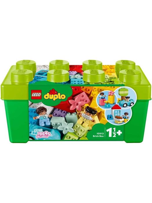 Конструктор LEGO DUPLO Коробка с кубиками (65 деталей, 1,5+)