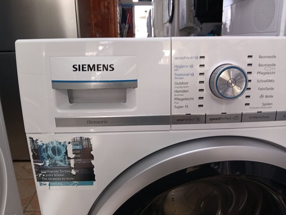 Като нова пералня Сименс Siemens IQ 700  А+++ 9кг 2 години гаранция!