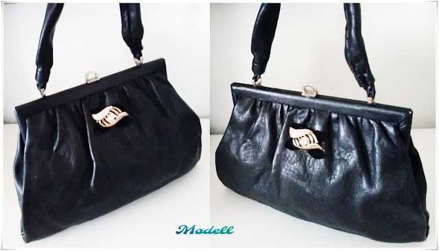 Modell Vintage Purse - Piele naturală!