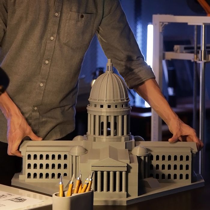 3D printer Elego orangestorm giga