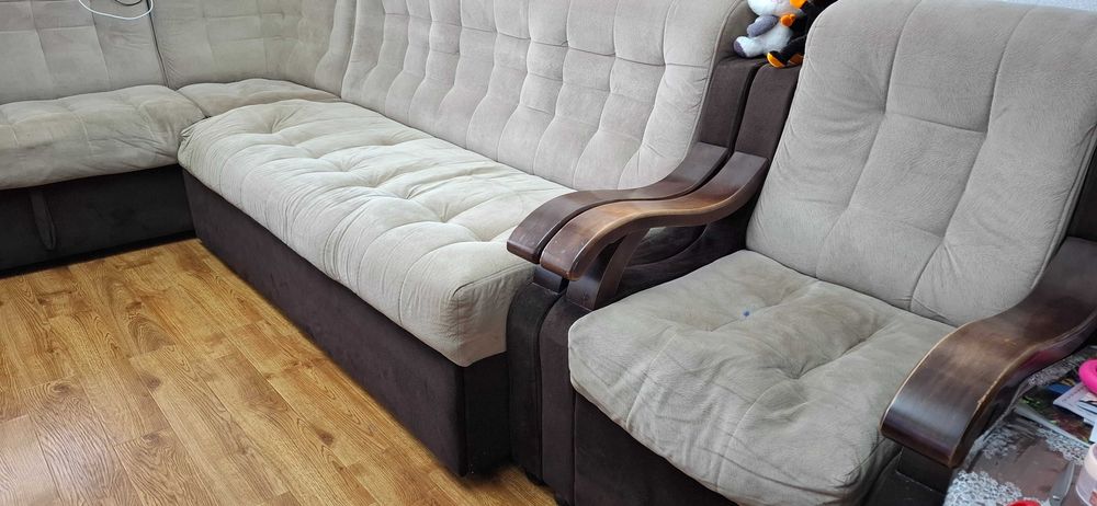 Мягкая мебель диван уголок б/у