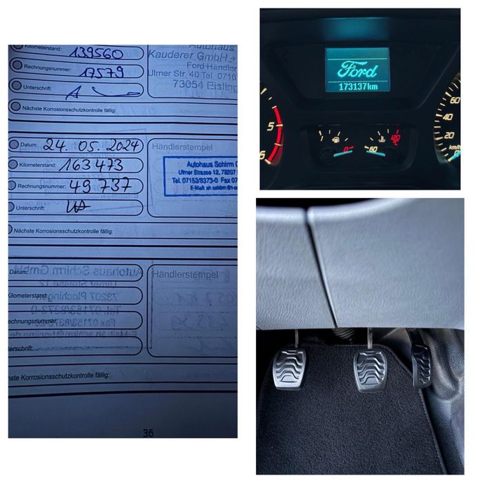 Ford Transit Custom 2.2 TDCI 9 Места 2x Клима, Серв. Книжка 173 000 КМ