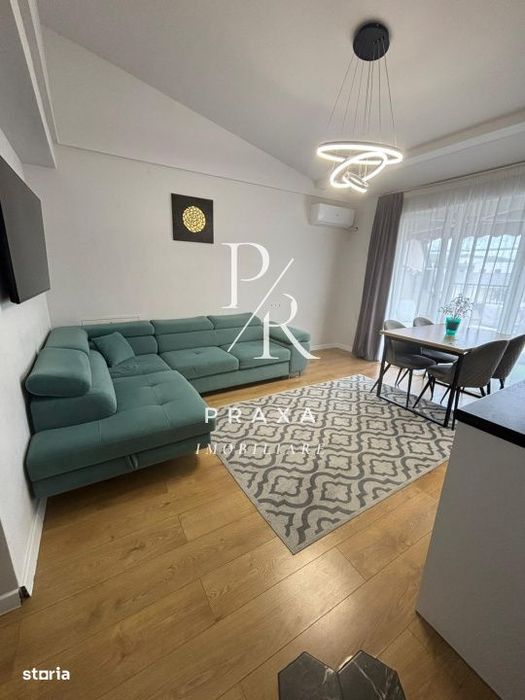 Apartament 3 camere, finisat, mobilat, modern, terasa generoasa, zona — fotografia 1