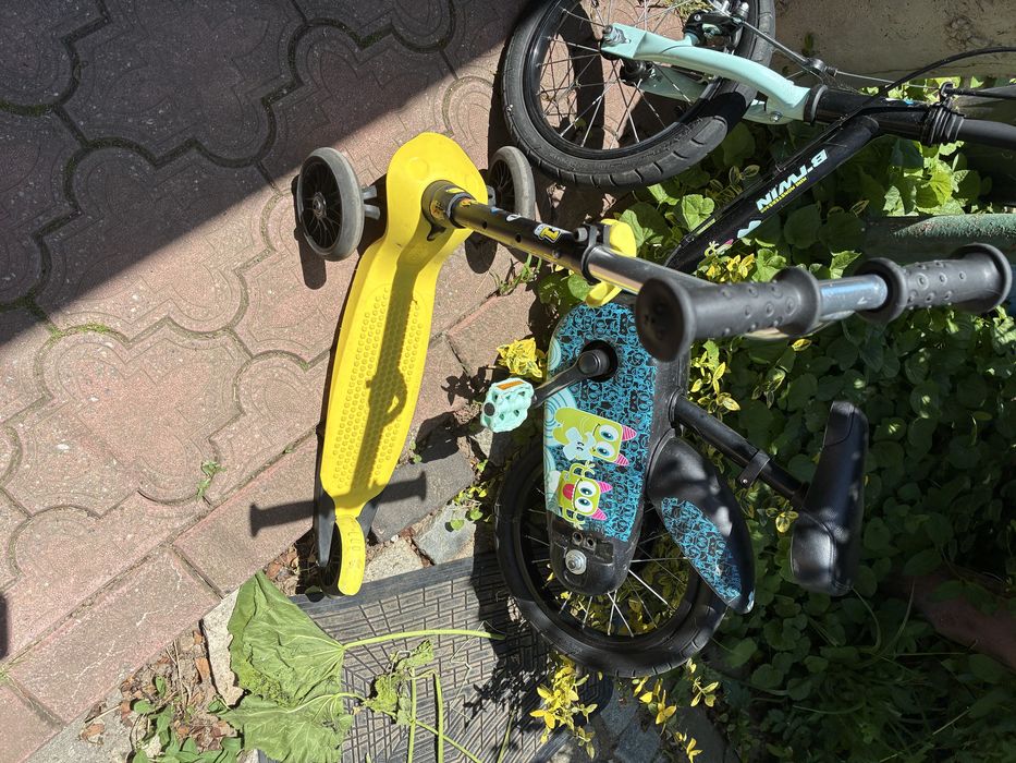 Biciclete pentru varsta de 5-6 ani bine intretinute pastratr la interior