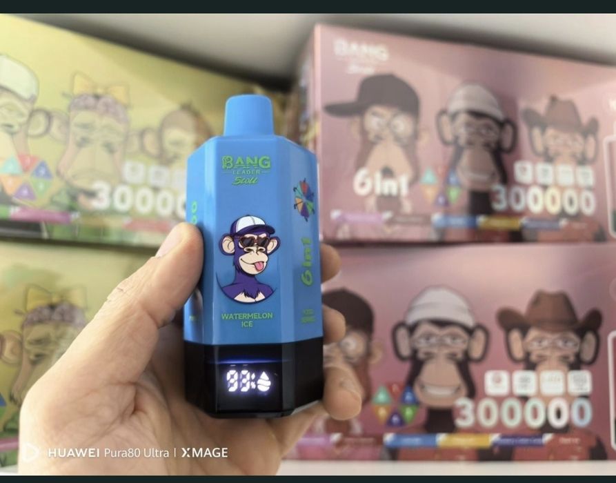 Oferta Vape 300.000 Puffs 6 Arome Reincarcabil Display Abur Mult