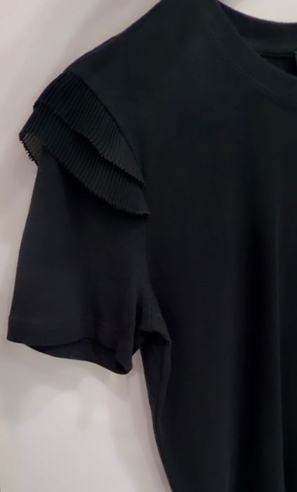 Черна официална тениска Zara