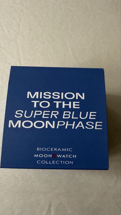 Omega x Swatch Mission To The Super Blue
