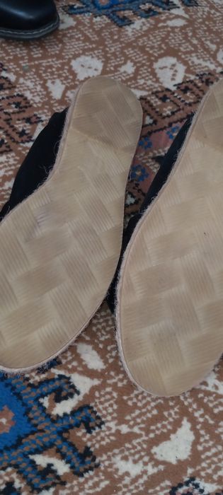 Espadrile negre cu fundă Selected Femme