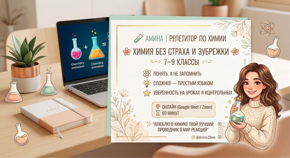 Репетитор по химии (7–9 классы)