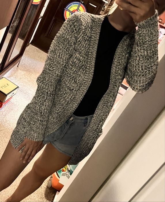 Cardigan lung de dama