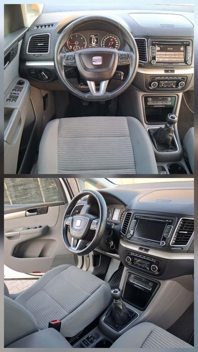 Seat Alhambra Volkswagen sharan   2011  2.0 tdi 140 cp euro 5  navigatie camera marsarier