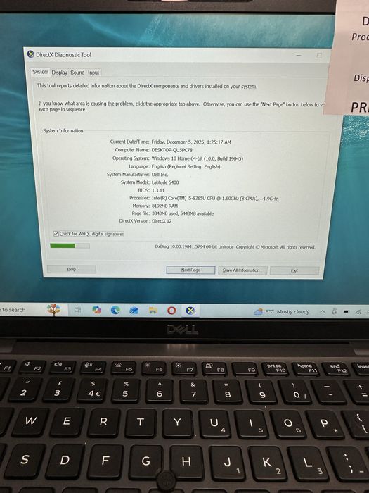 Laptop Dell Latitude 5400 i5 8365u Touch Screen ProMax Amanet
