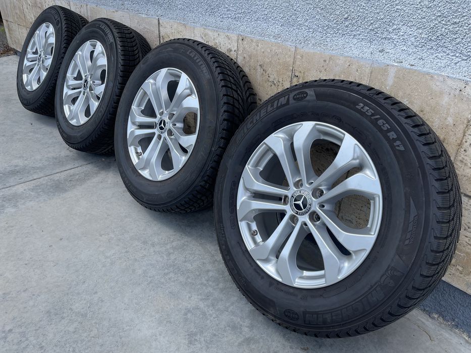 Jante Roti 17 Mercedes GLC GLK anvelope allseason 235 65 R17 M+S vara iarna noi