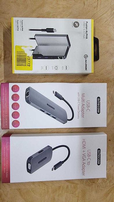 Adapter - USB-C Hub, 5-in-1 Type C , 4K HDMI