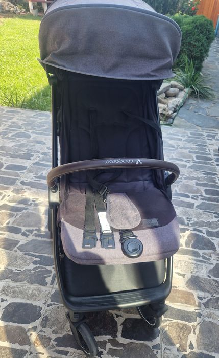 Лятна количка Cangaroo - Easy fold, сивa