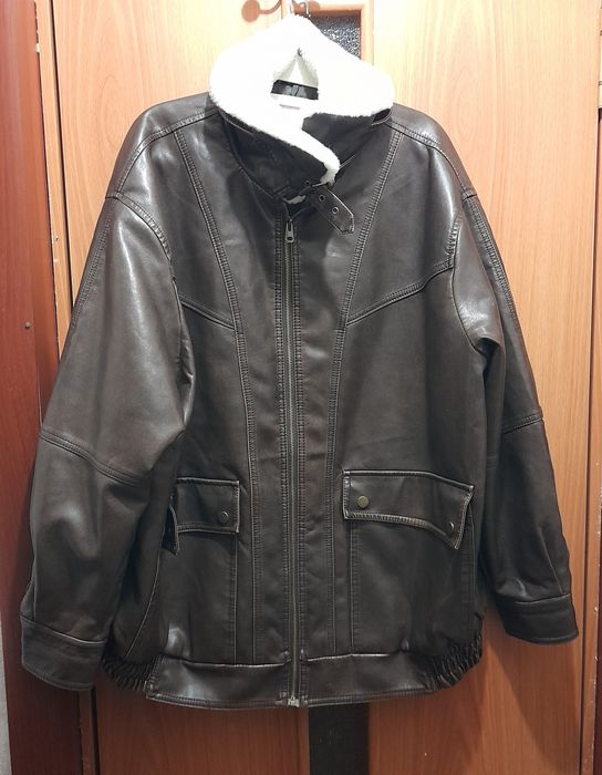 Куртка Пилот кожанная  демисезонная