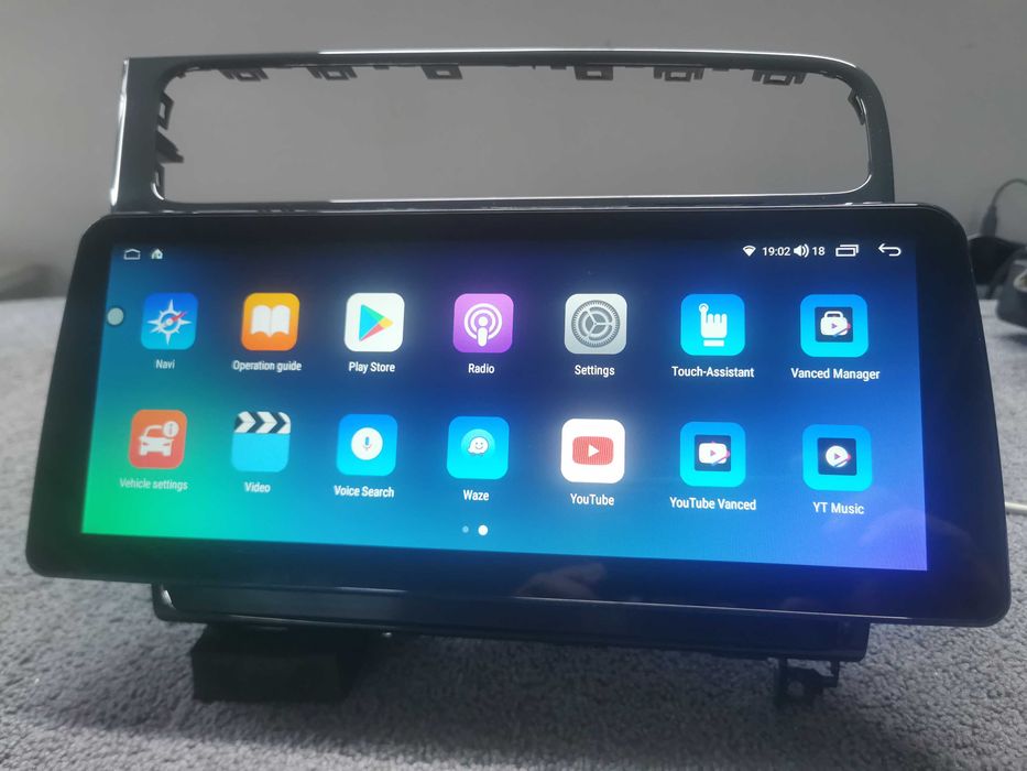 Navigatie Android Vw Golf 7 octacore 12,3inch
